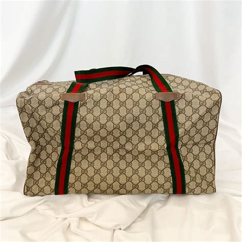 gucci duffle bag women's|vintage gucci duffle bag.